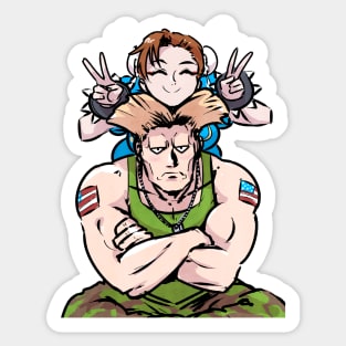 Guile / Chun Sticker